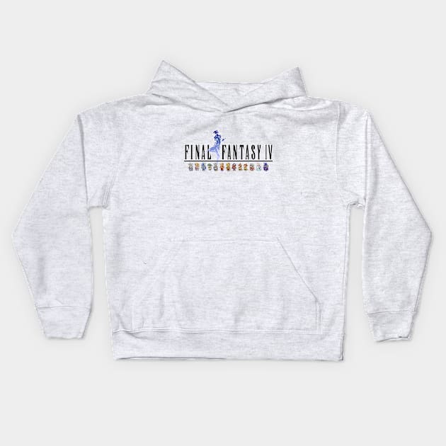 Final Fantasy IV Shirt Kids Hoodie by brcgreen